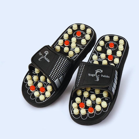 Acupressure and Magnetic Therapy Paduka Slippers for Full Body Blood Circulation